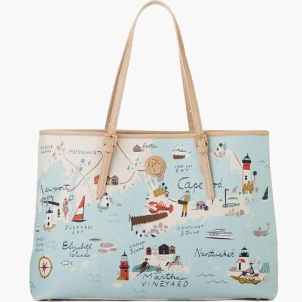 Spartina Northeastern Harbors Shoulder Bag